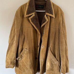 McGregor Tan Corduroy Jacket with Brown Sherpa Lining